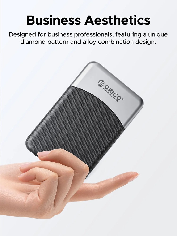 ORICO 2TB Portable SSD 500MB/S 2.5 inch External Solid State Drive USB 3.2