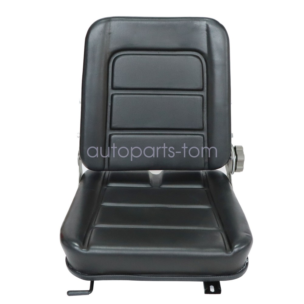Universal Forklift Lawn Mower Tractor Seat Adjustable Backrest Waterproof