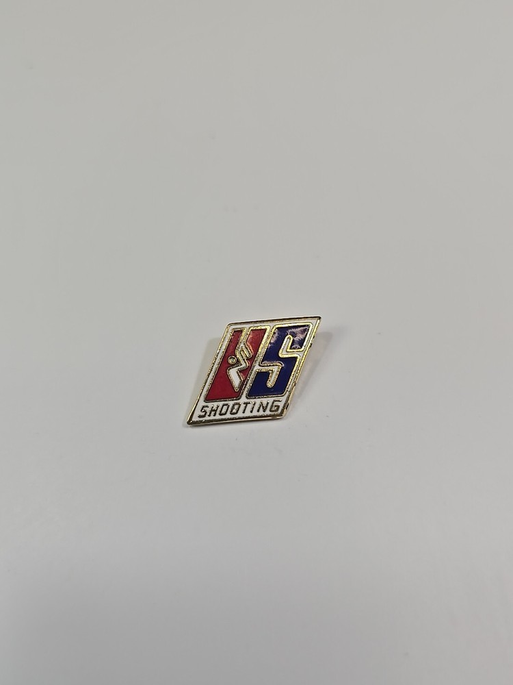 US Shooting Lapel Pin Small Size