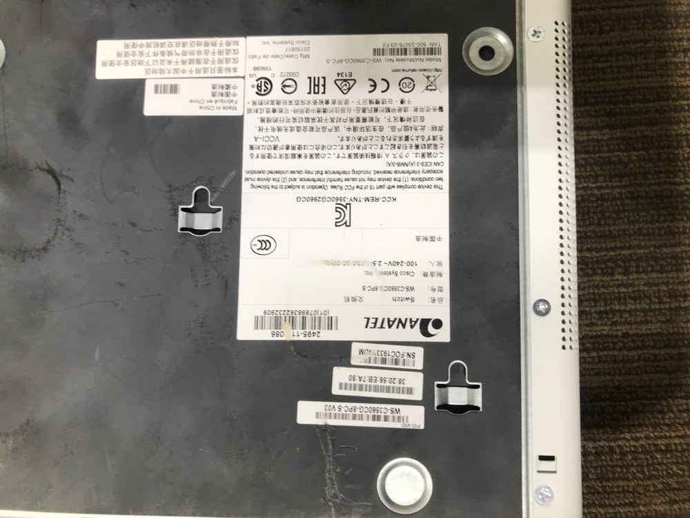 Cisco Catalyst 3560 Compact Network Switch (WS-C3560CG-8PC-S)