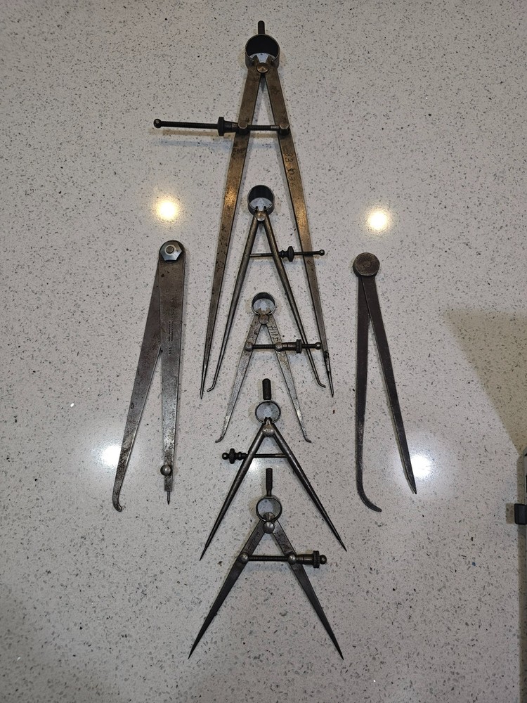 Assorted Dividers and Calipers