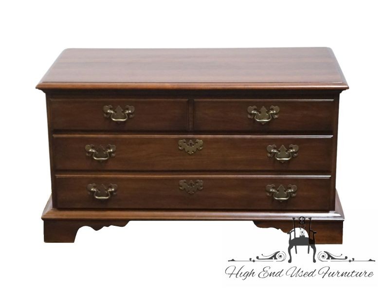 PENNSYLVANIA HOUSE Solid Cherry Traditional Style 36" Two Drawer Blanket Chest