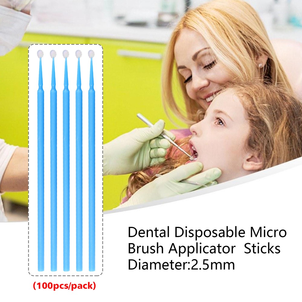 400pcs Micro Brushes Applicators Microbrush Dental (Regular, Fine, Super Fine)