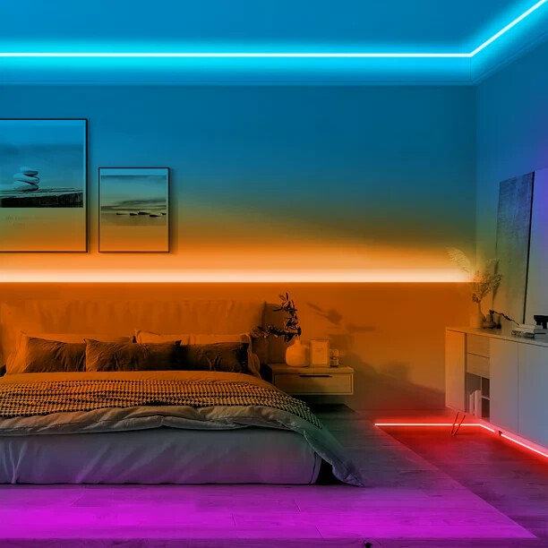 DAYBETTER 50ft Bluetooth LED Strip