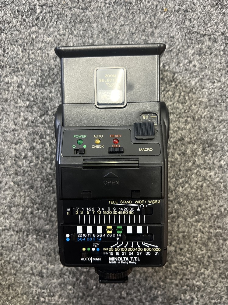 Black's TDZ-120 Electric Camera Flash For Minolta