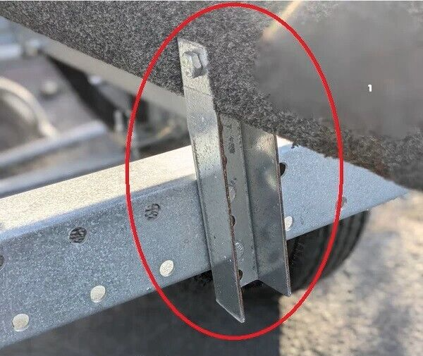 EZ Loader Bunk Channel Adjustable Multi Position Mount Bracket 8" 250-021732-10