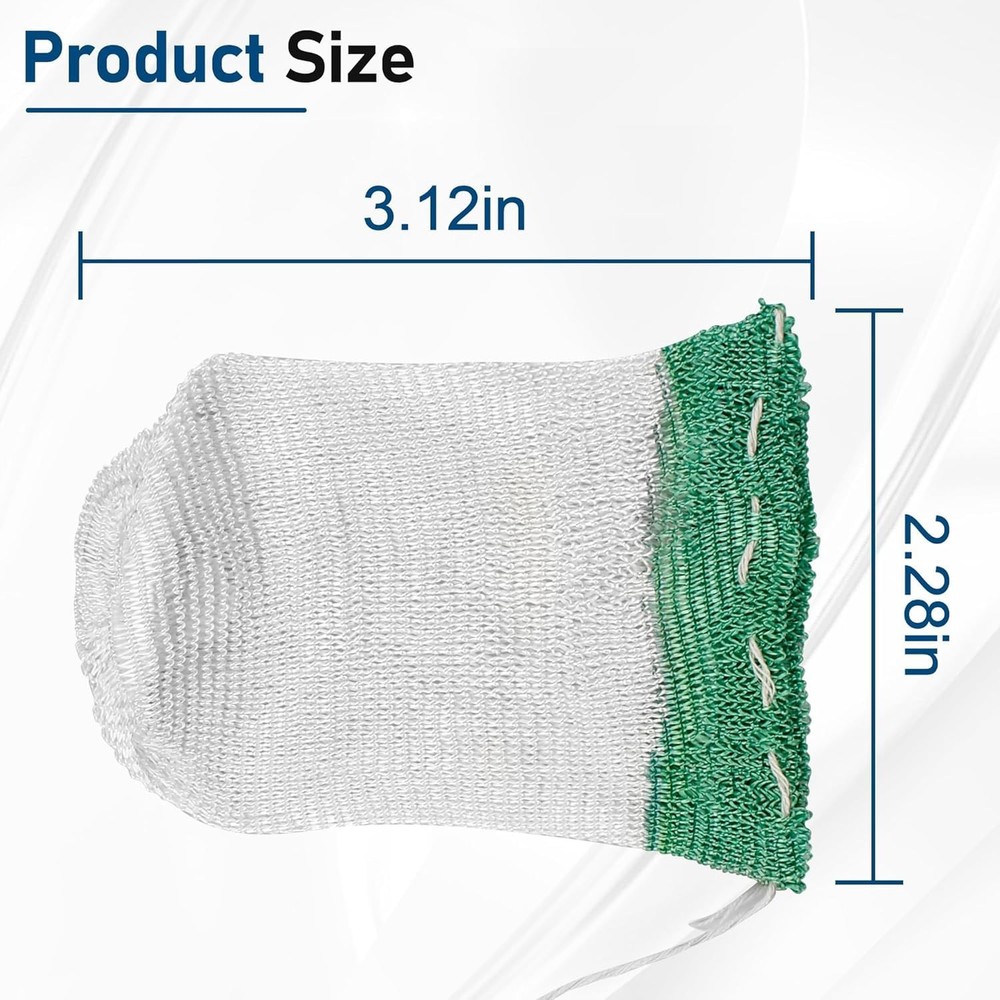 FATCANMA 20-Pack Upgrade Camping Lantern Accessories, Medium, ‎White Green