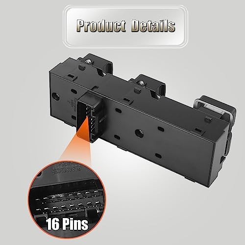 Power Window Master Control Switch Button Compatible with Kia Sportage 2014