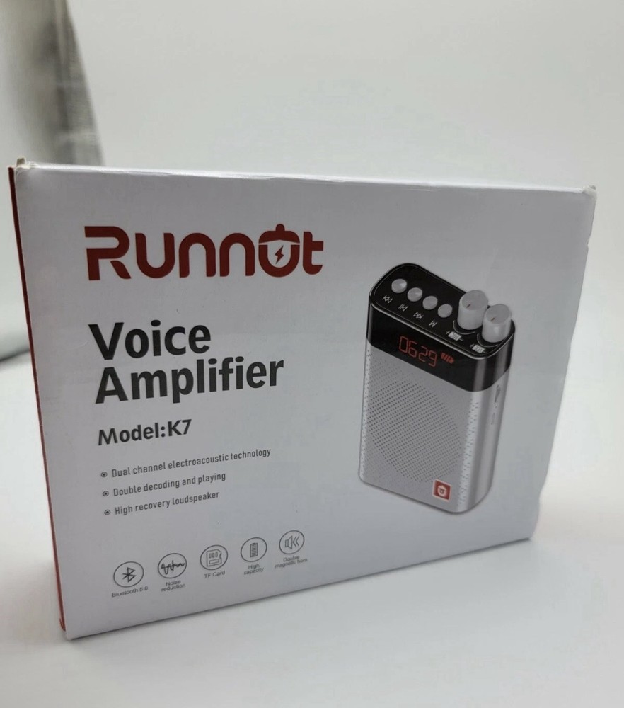 Runnut Voice Amplifier UHF Wireless Microphone