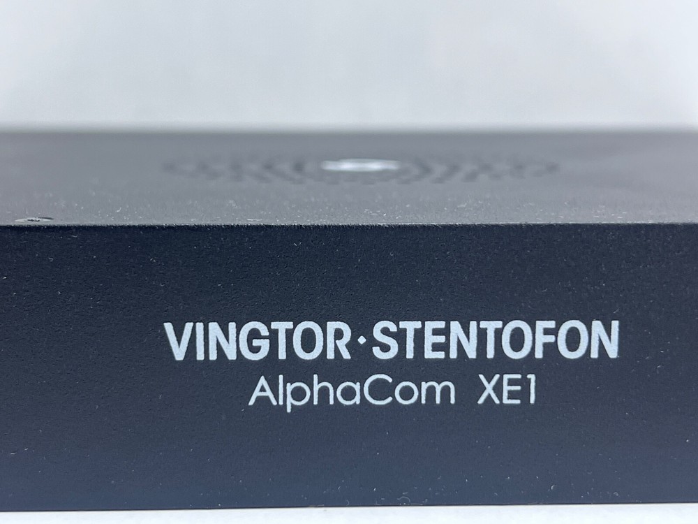 VINGTOR.STENTOFON Alphacom XE1 Critical Communication Server