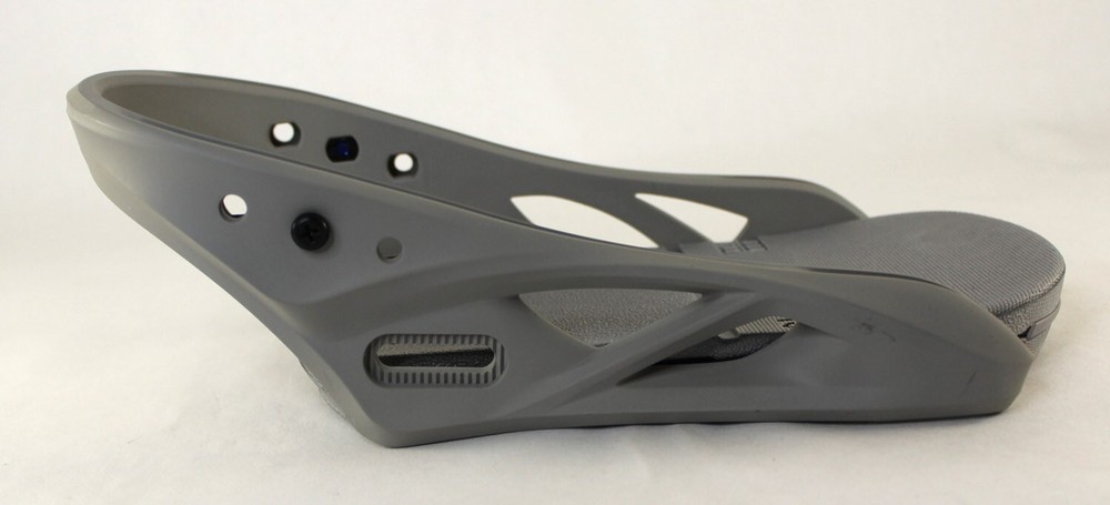 Burton Lexa X Left Snowboard Binding Base Plate Medium New Reflex Grey