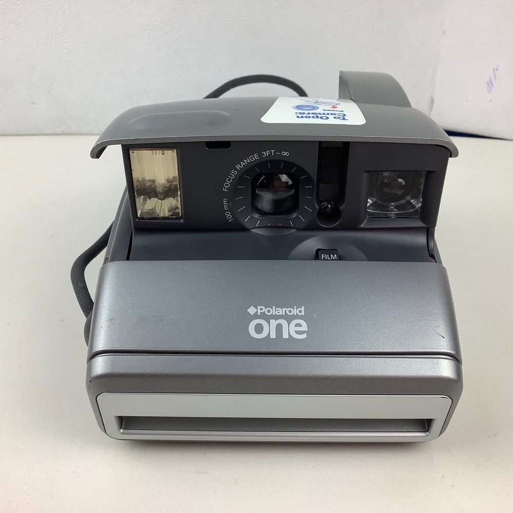 Vintage Polaroid One Folding Film Camera Grey UNTESTED