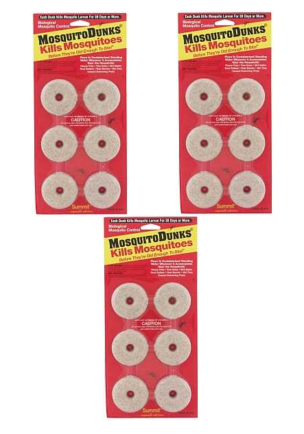 Summit Mosquito Dunks 6-Pack (110-12) (3-PACKS)