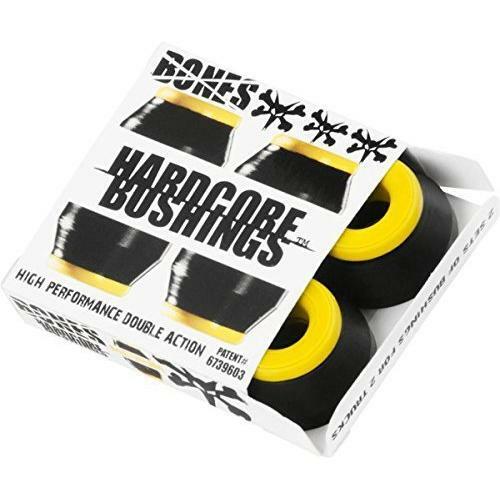 Bones Skateboard Hardcore Medium Bushings with Axle, Kingpin Nuts and Speed Kit