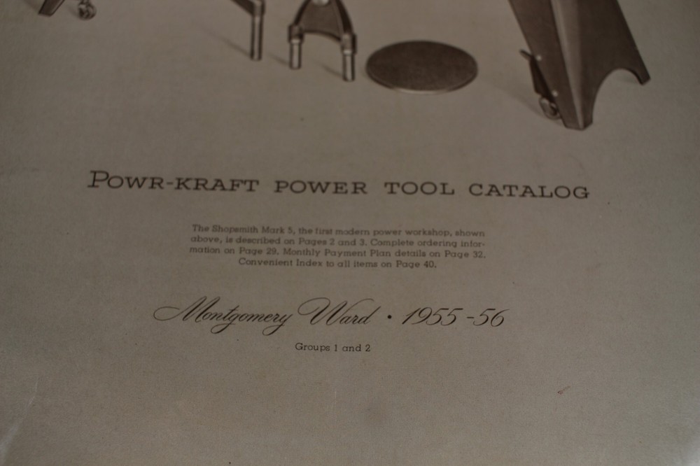 1955 Powr-Kraft Tool Catalog
