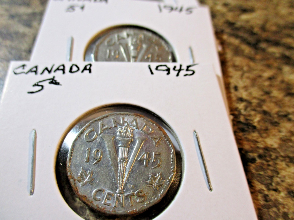 1945 CANADA NICKEL Good+    H