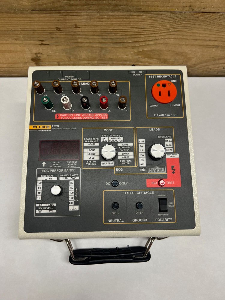 Electrical Safety/ECG Analyzer 232D Fluke Biomedical