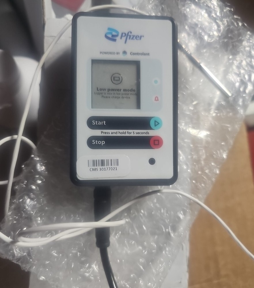 Pfizer CMS 30069384 Controlant Real Time Logger Type Saga-P