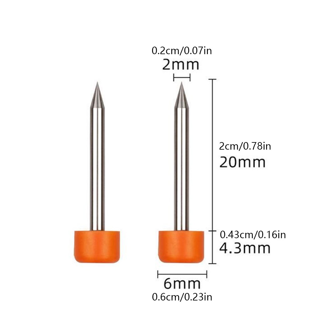 2Pcs 3000 Core Around Electrode Rod Needle For TYPE-39/TYPE-66/TYPE-8IC