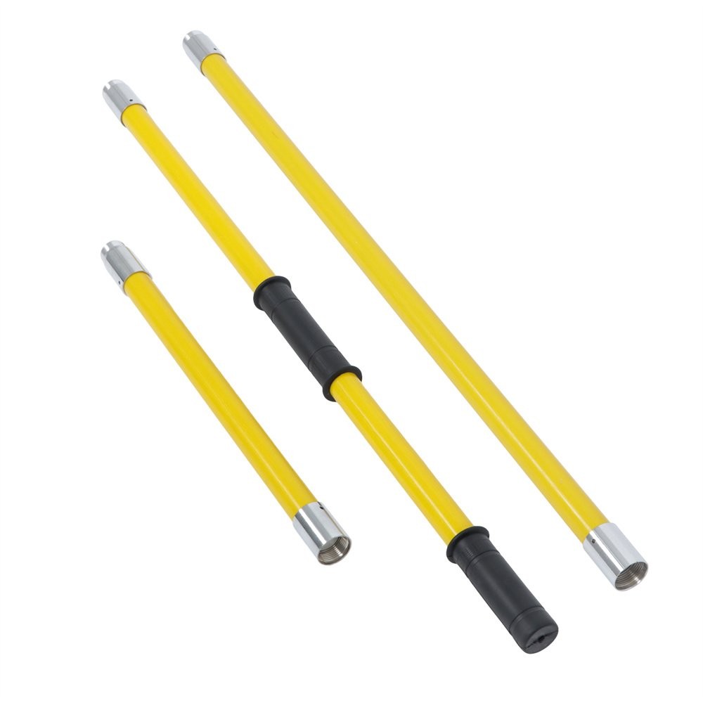Manual Pole Saw 27 ft Extendable Tree Pruner, Sharp Steel Blade and Scissors