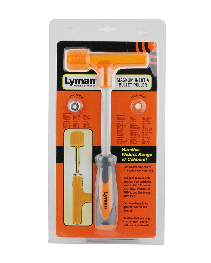 Lyman Magnum Inertia Bullet Puller Multiple, 1 Pack 1 Pack, Multiple