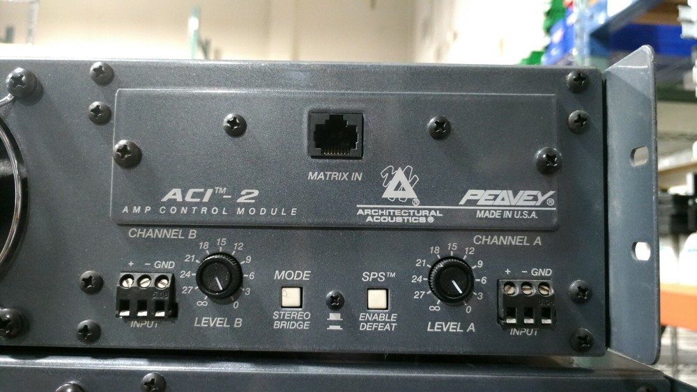 PEAVEY Electronics Model IA 200 Architectural Acoustics