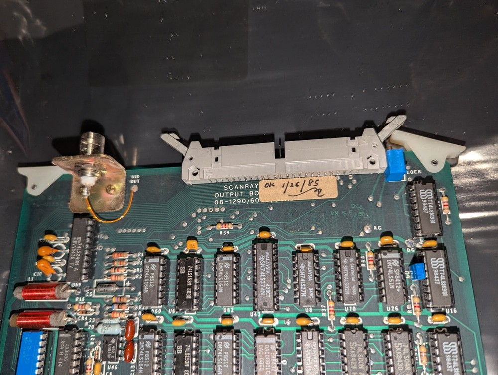 GENUINE SCANRAY 08-1290 OUTPUT BOARD