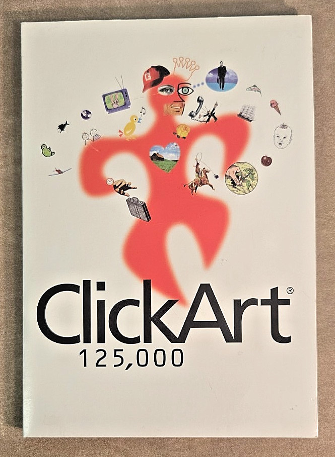 ClickArt 125,000 1 - 9 Complete CDROM Disc Set Windows PC Images Software