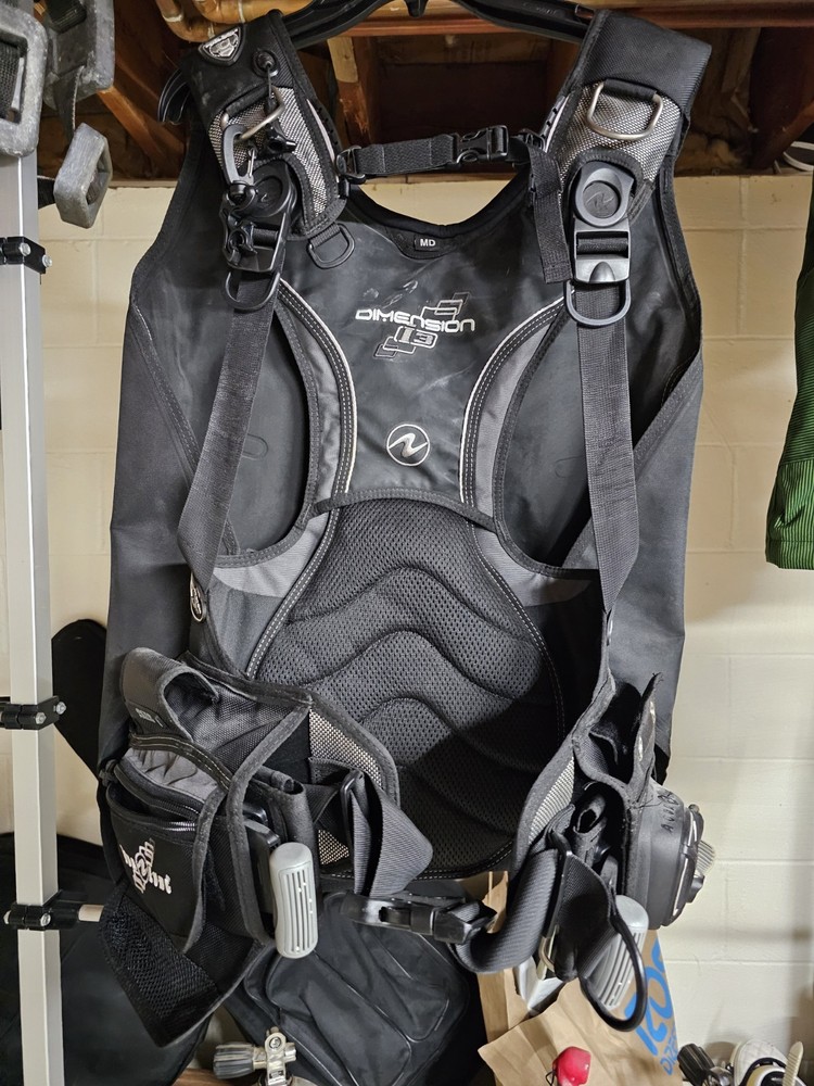 Aqua Lung DIMENSION i3 BCD Men's Size MD