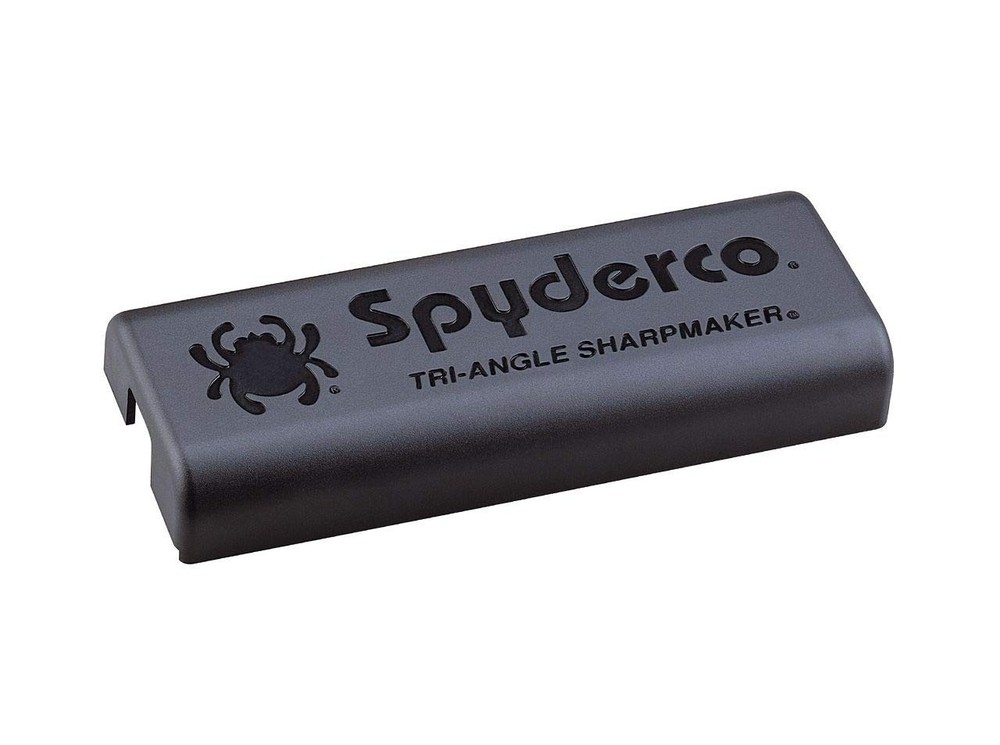 Spyderco TriAngle Sharpmaker, Complete Knife Sharpening System with Medium Gr...