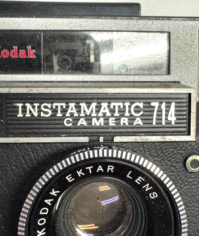 Vintage Kodak Instamatic 714 Camera And Case UNTESTED