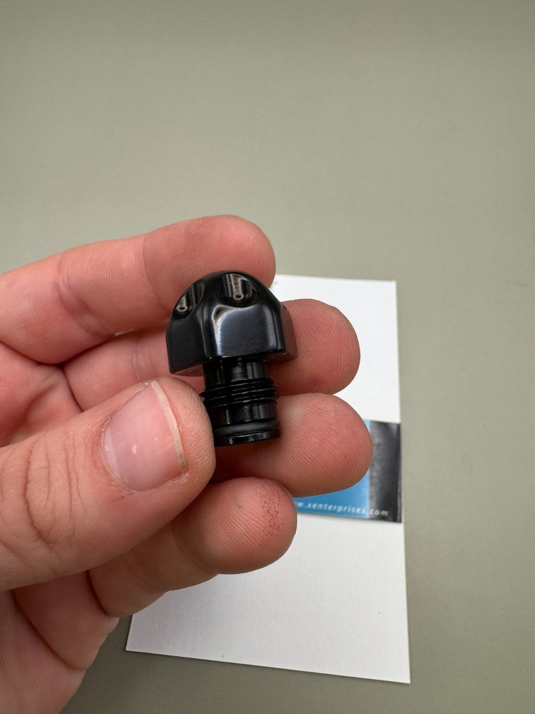 System X Intimidator Ram Cap-Gloss Black