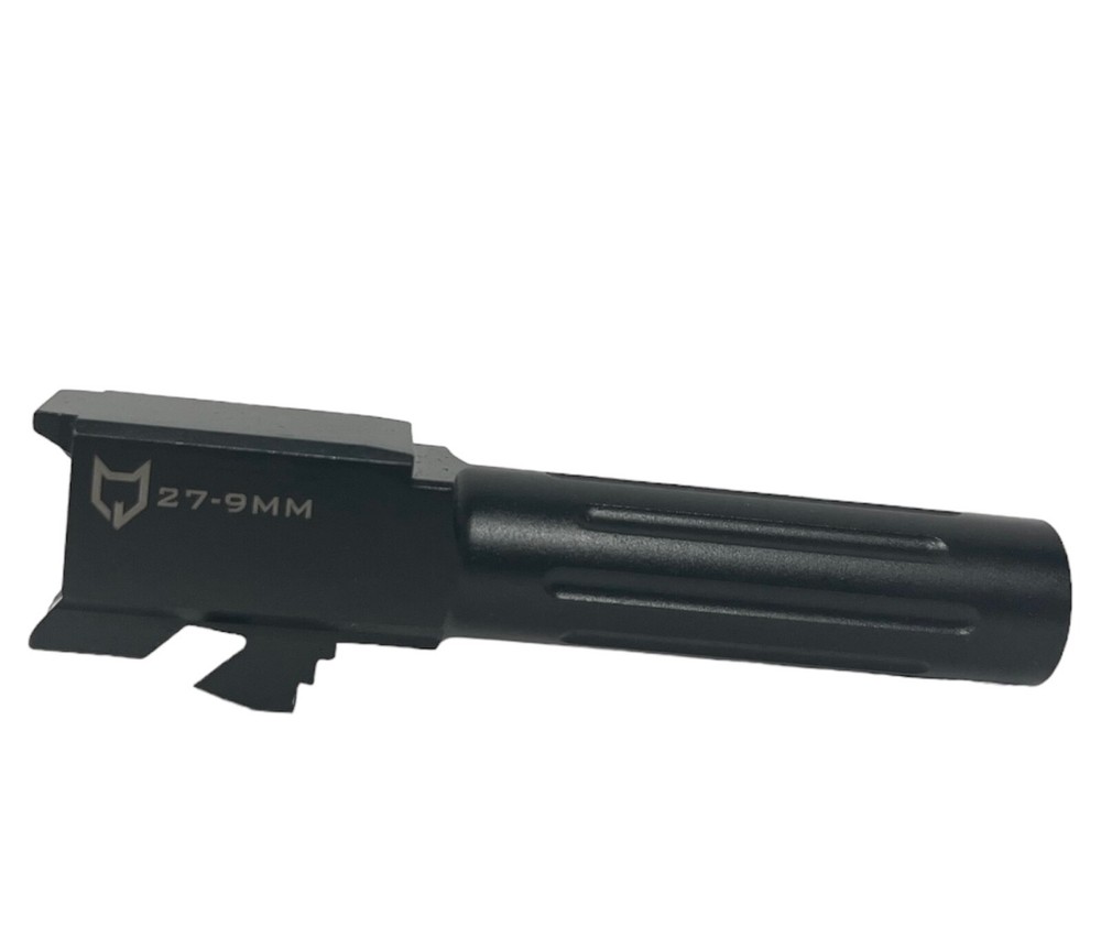 Lone Wolf Alphawolf AW-279N Conversion 9mm Barrel for Glock 27/33 Fluted