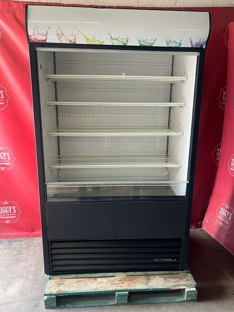 48” True TAC-48 open grab and go fridge cooler only