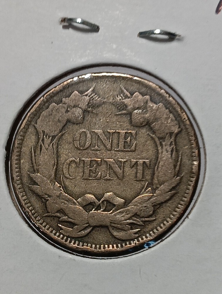 1858 Flying Eagle Cent Vf Choice D/323