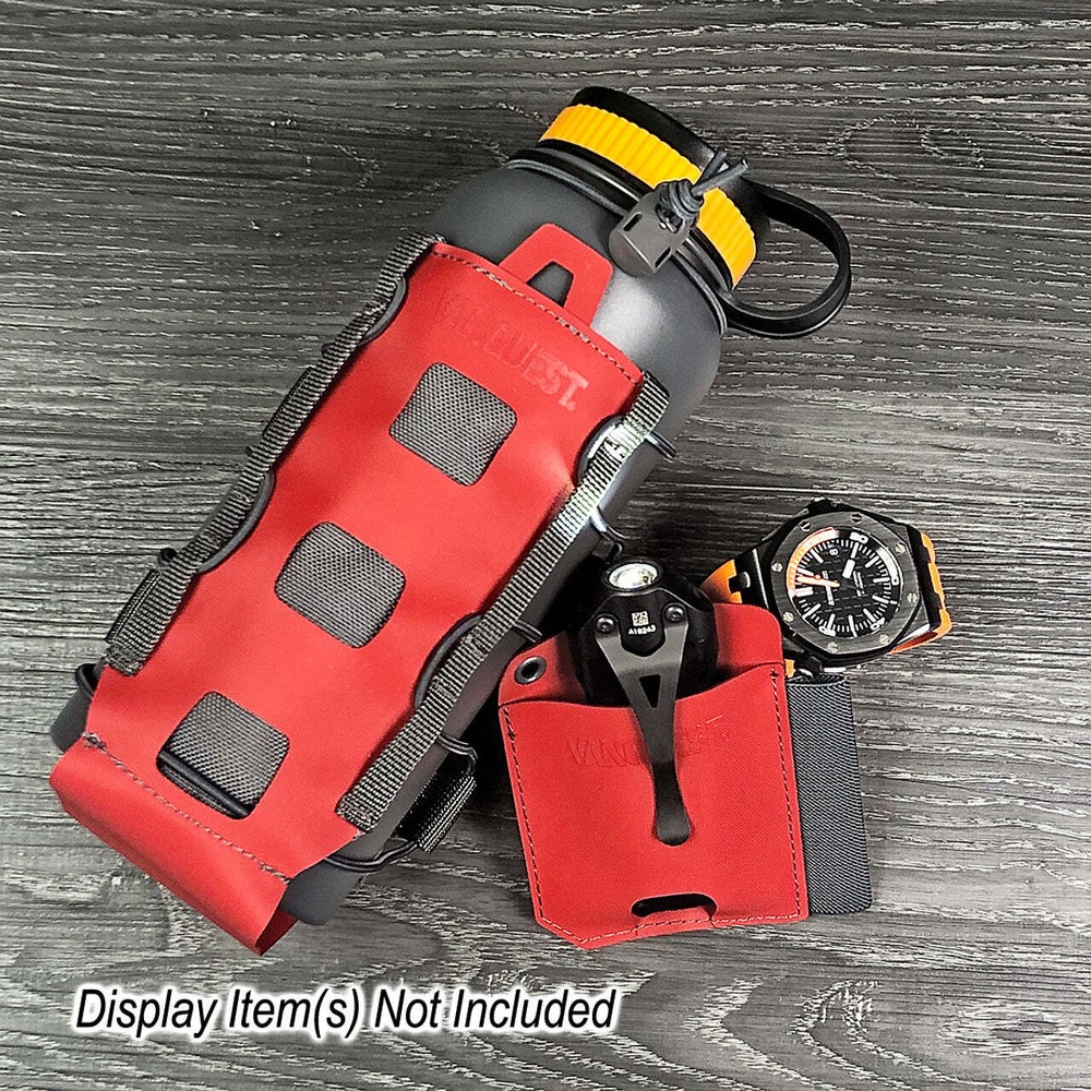 Vanquest HYDRA Water Bottle Holder - Red