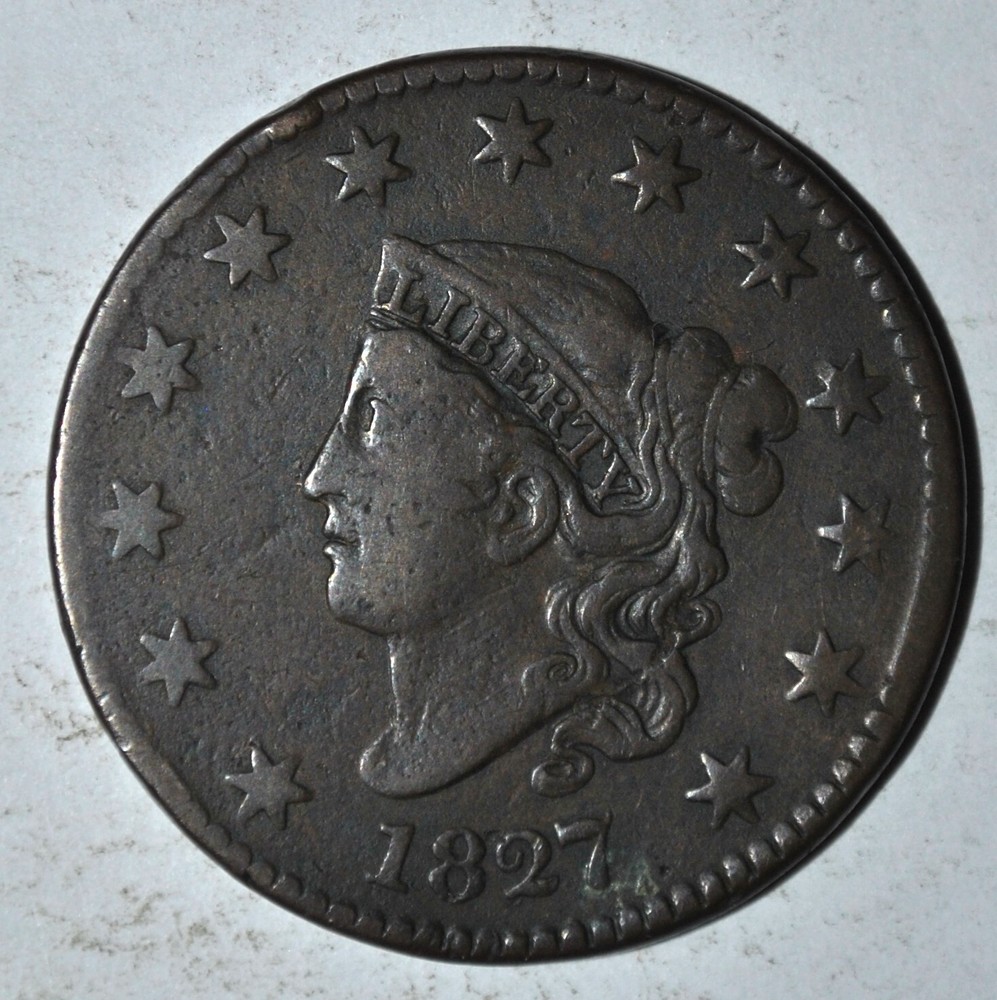 1827 Large Cent {{{4692