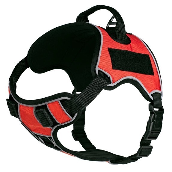 Multi-Purpose Dog Harness In Red -  Dogline Quest