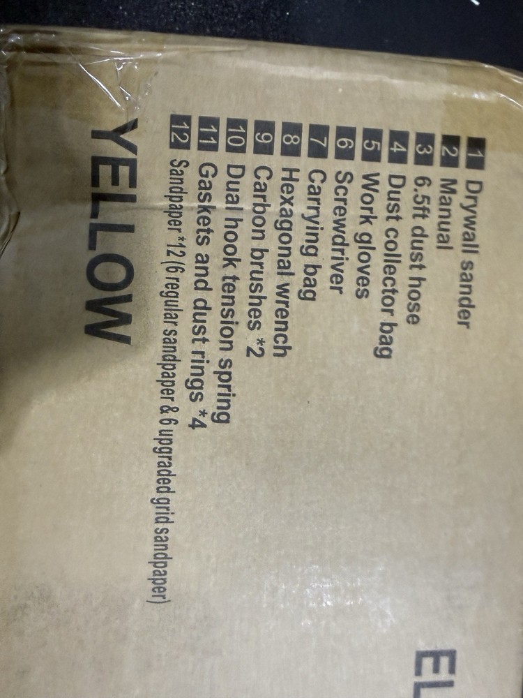 Drywall Sander Tool, 8.5 Amp Popcorn Ceiling Removal Tool with 7 Variable Spe...