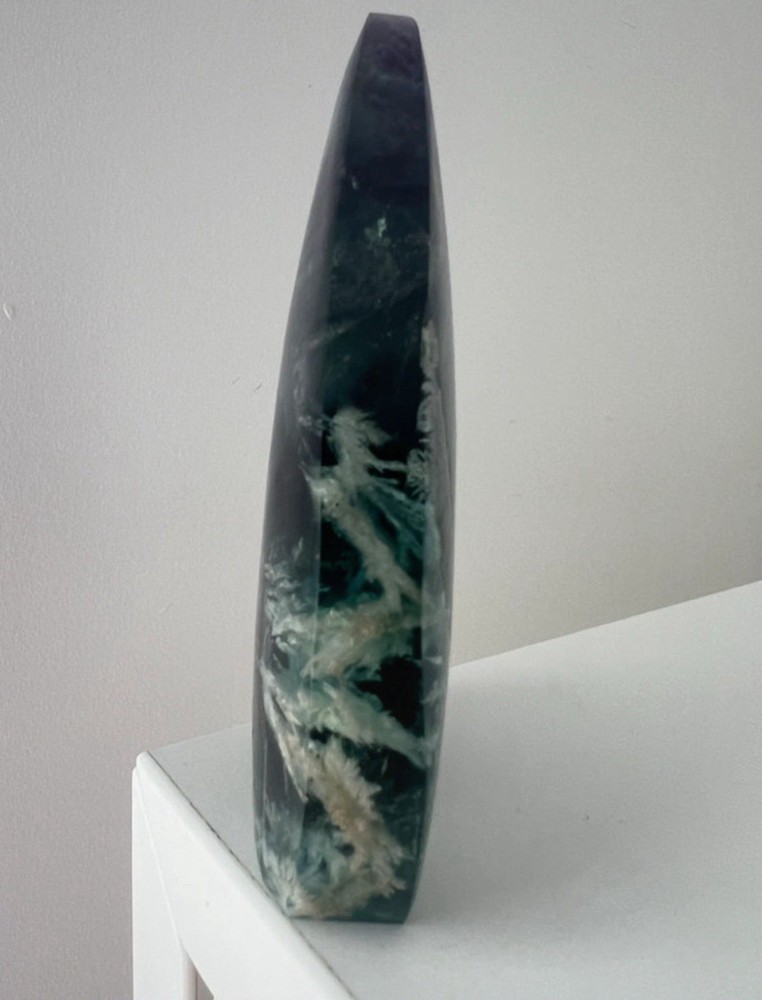 153g Fluorite Polished Teardrop