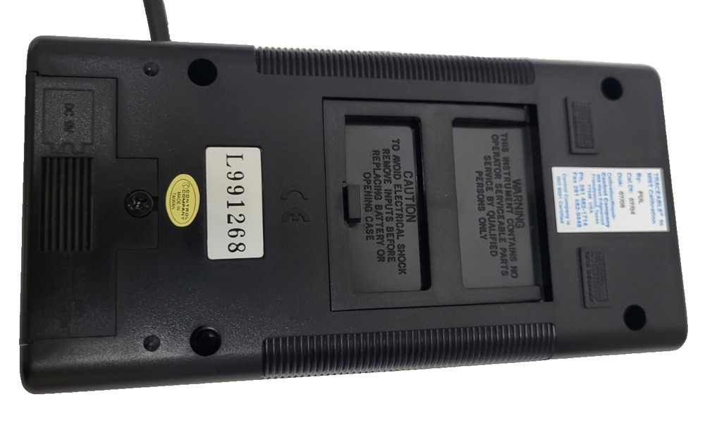 Fisher DA40 Handheld Traceable Digital Anemometer + Case & Probe - Tested