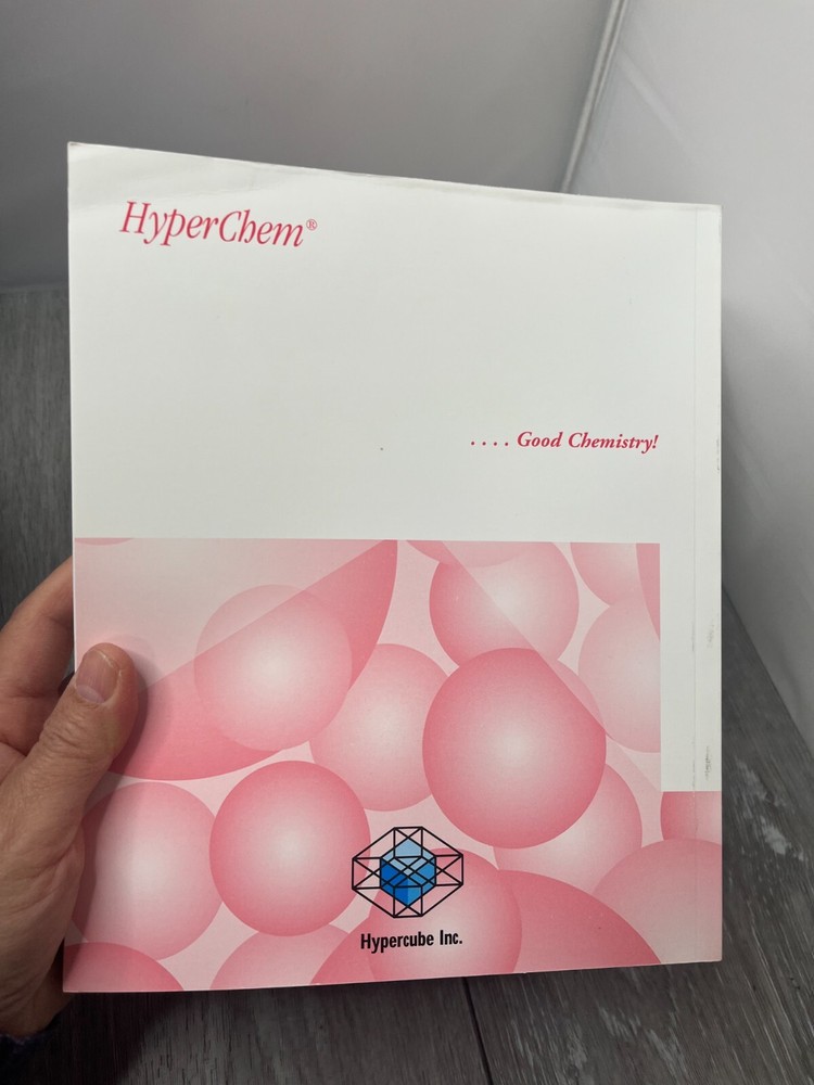 HyperChem Release 8.0, Tools For Molecular Modeling Boxed Set (NO DISKS)