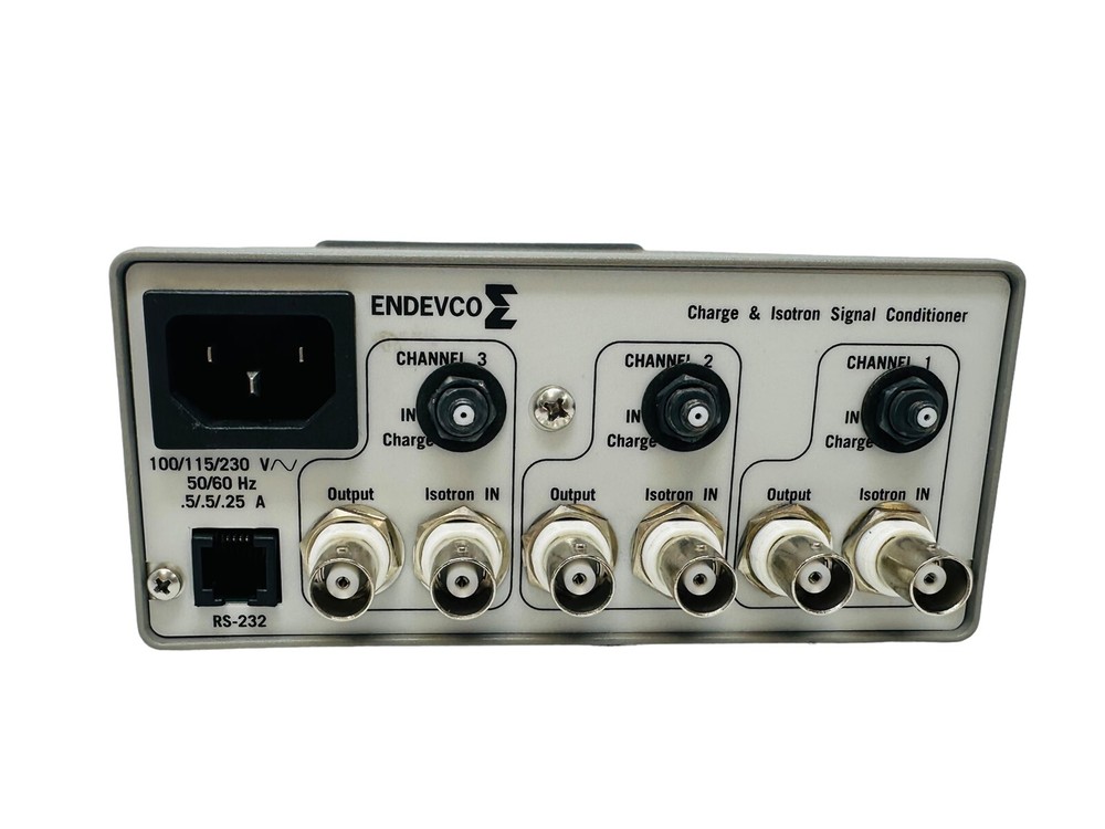 ENDEVCO MODEL 133 CHARGE & ISOTRON SIGNAL CONDITIONER
