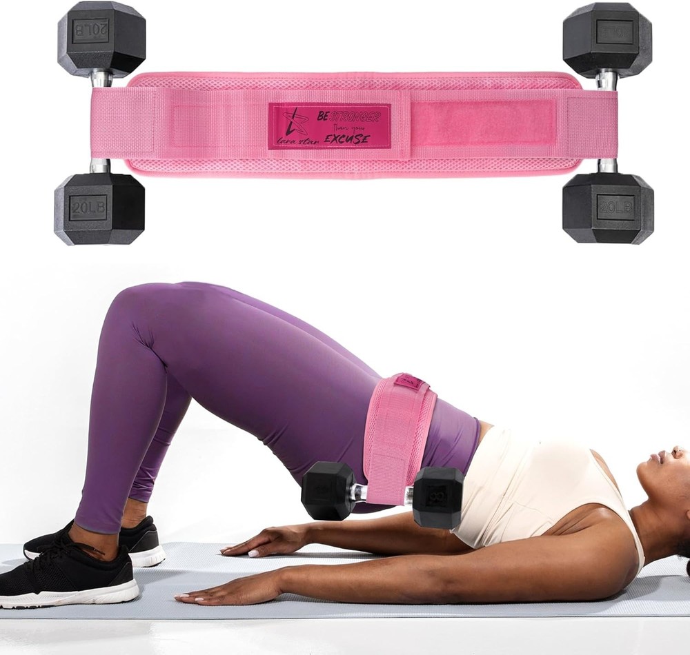 Hip Thrust Belt,Booty Belt for Hip Thrust,Hip Belt Pad for Glute Bridge Butt ...