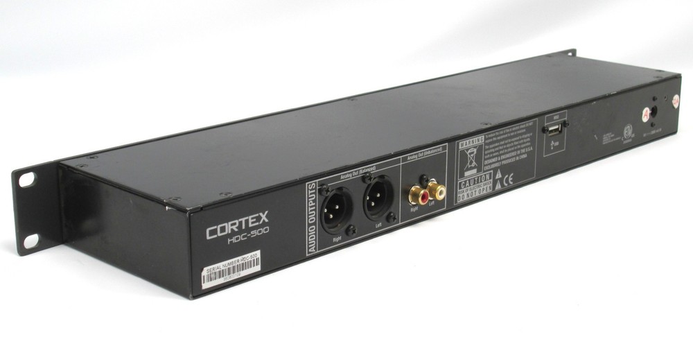 Cortex HDC-500 USB Media DJ MP3 Rackmount Digital Music Player Controller