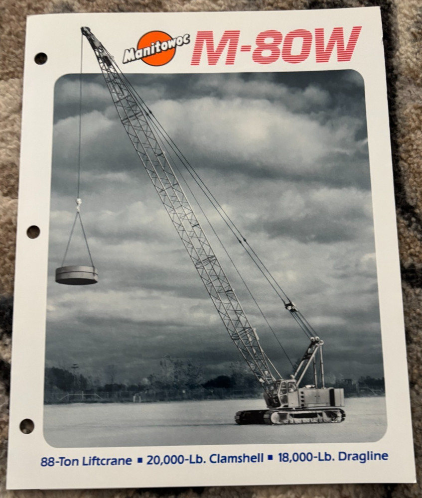 Manitowoc M-80W Crane Brochure AMIL25