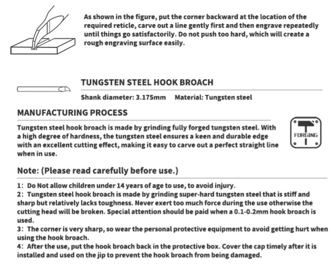 DSPIAE: Engraving Tools - Scriber : Engraver 0.1-1.0MM - Model Hobby Paneliner