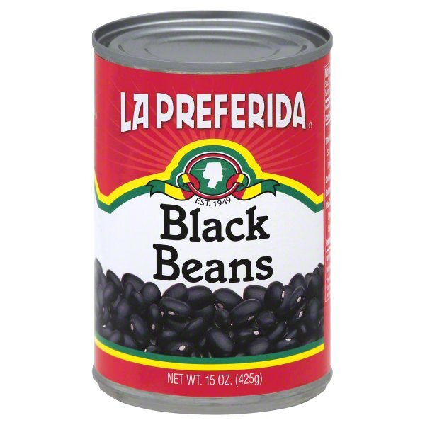 La Preferida Black Beans , 15 OZ (Pack of 1)