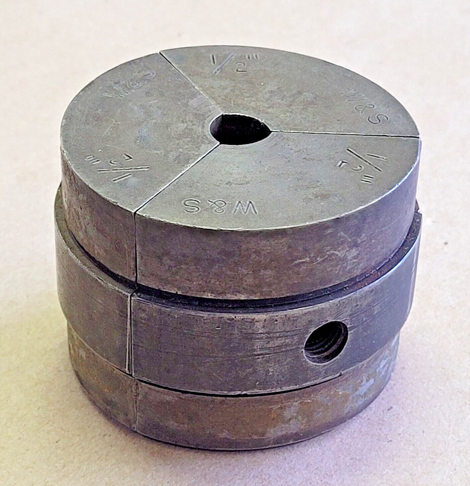 W&S ROUND SMOOTH COLLET PAD 1/2"
