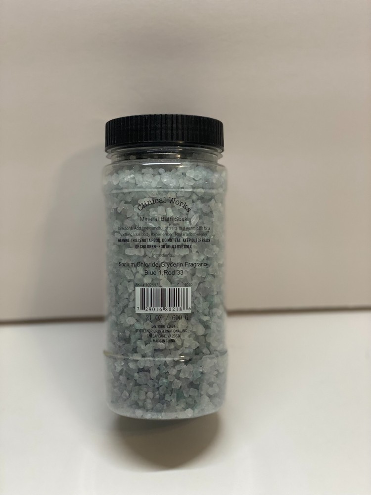 Clinical Works Mineral Bath Soak Lavender Vanilla